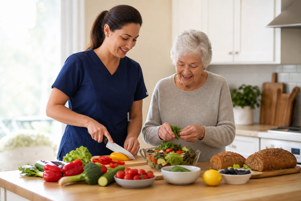 How Meal Planning and Preparation Support Healthy Aging